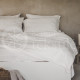 Linen bedding WHITE